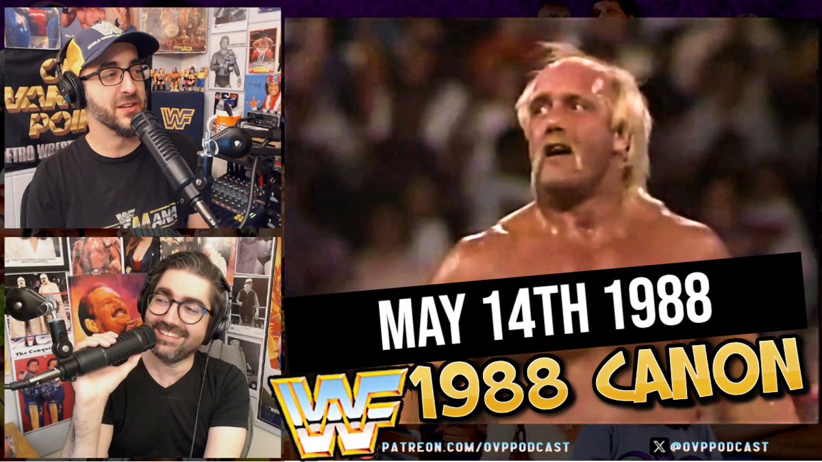 ovppodcast's tweet image. Hulk Hogan returns in a grueling contest* against Boris Zhukov

PLUS:  Gorilla's on a boat!

Watch the 5/14/1988 WWF Canon with us here:
youtube.com/watch?v=ClyvYn…