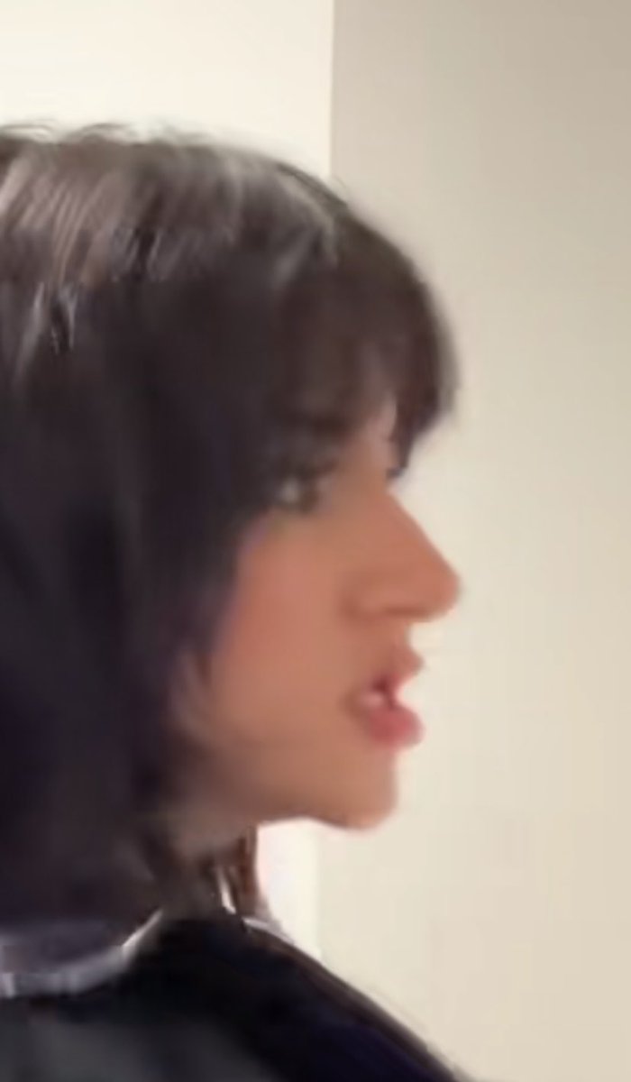 LOVELESS_LOLA25's tweet photo. @tylerduran21 @nyrbhimself I dunno WTF is up with her nose in this video but I’ve been watching her on tik tok for years. Her nose isn’t that big or even looks like that. https://t.co/RPzI7NZqOD