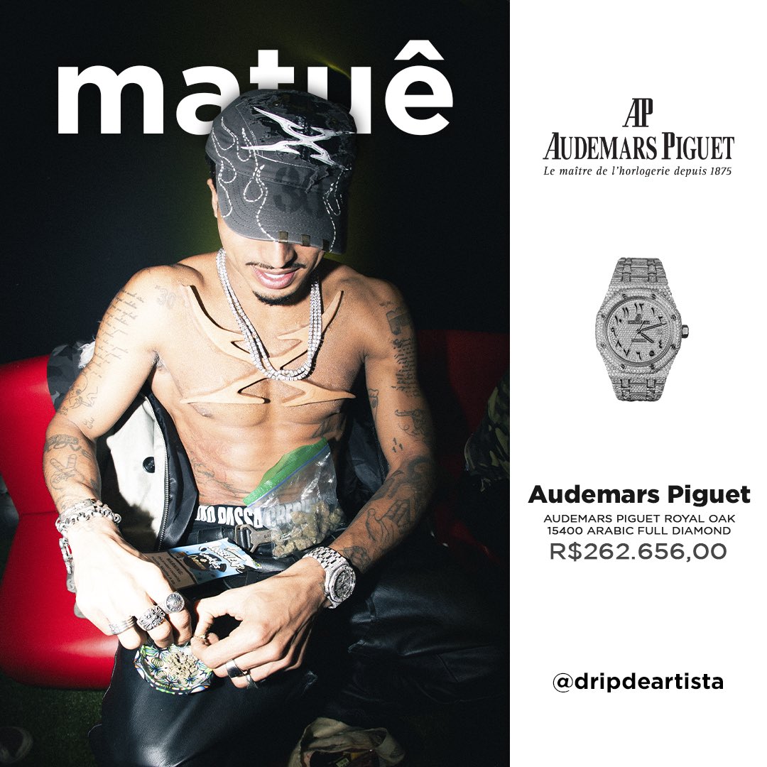 MATUÊ DE AUDEMARS PIGUET NO PULSO