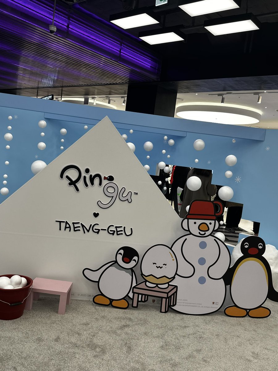 flowerstoyu_'s tweet photo. PINGU ❤️ TAENG-GEU 
#PinguXTAENG_GEU 
#pingu #태연 #위드뮤 https://t.co/QIWhbnUl1v