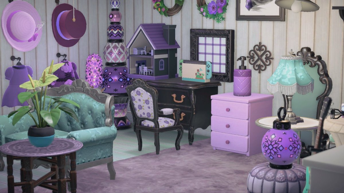 Belk1t's tweet photo. 💜🐾

#あつ森 ＃あつ森写真部
#animalcrossing #ACNH https://t.co/76c9t7trdE