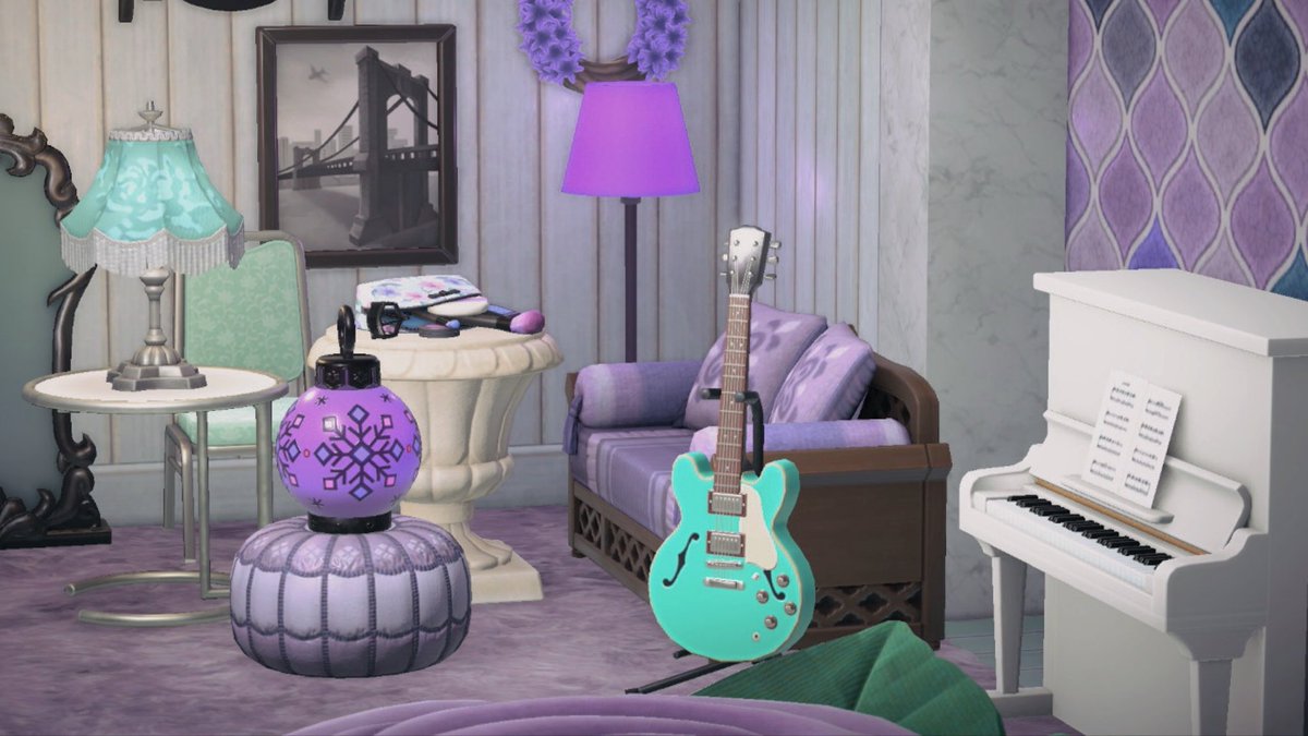 Belk1t's tweet photo. 💜🐾

#あつ森 ＃あつ森写真部
#animalcrossing #ACNH https://t.co/76c9t7trdE