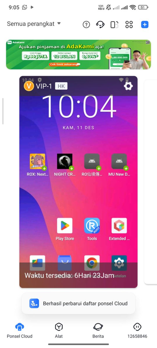 PIKAAPAW's tweet image. READY 2 REDFINGER ACC (langsung login after pay) 

WTS Redfinger android 12, hongkong, 7d. masih freshh baru war. pl 35k, mention after dm yaa