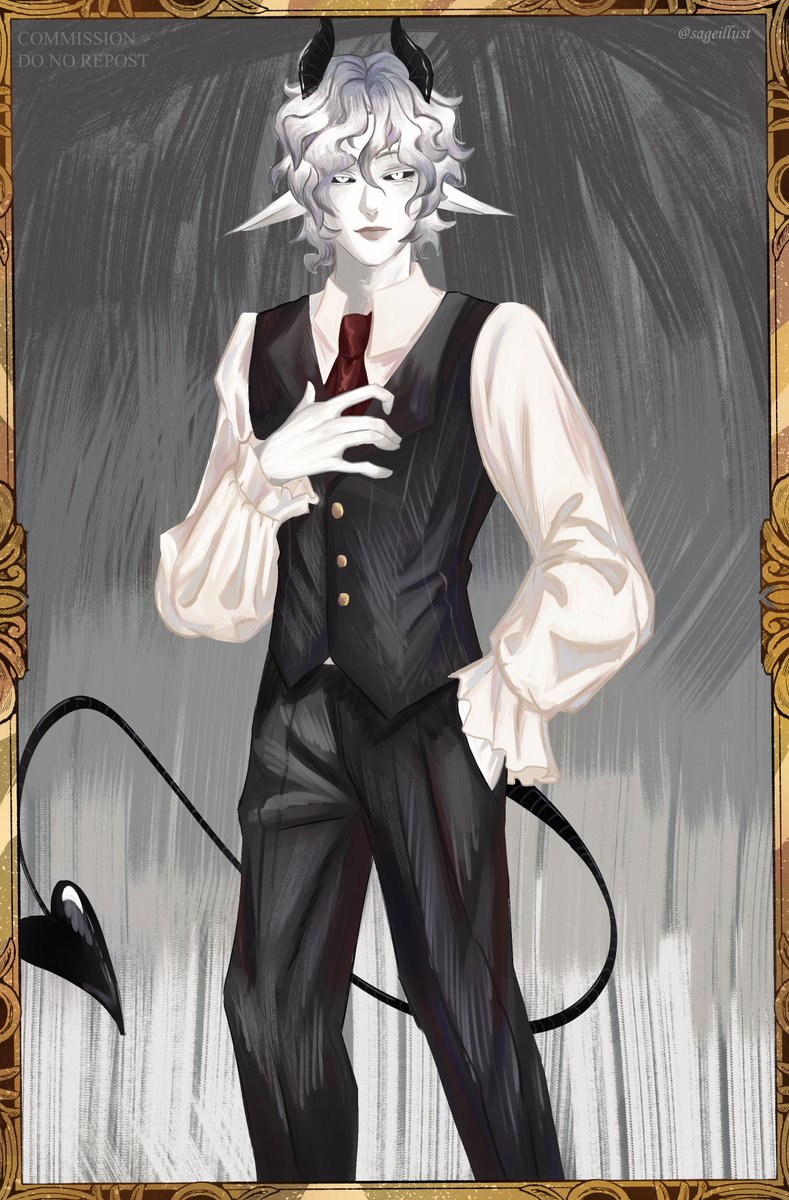 sageillust's tweet image. Commission for Gary! @foolishgary #Commission #illustration