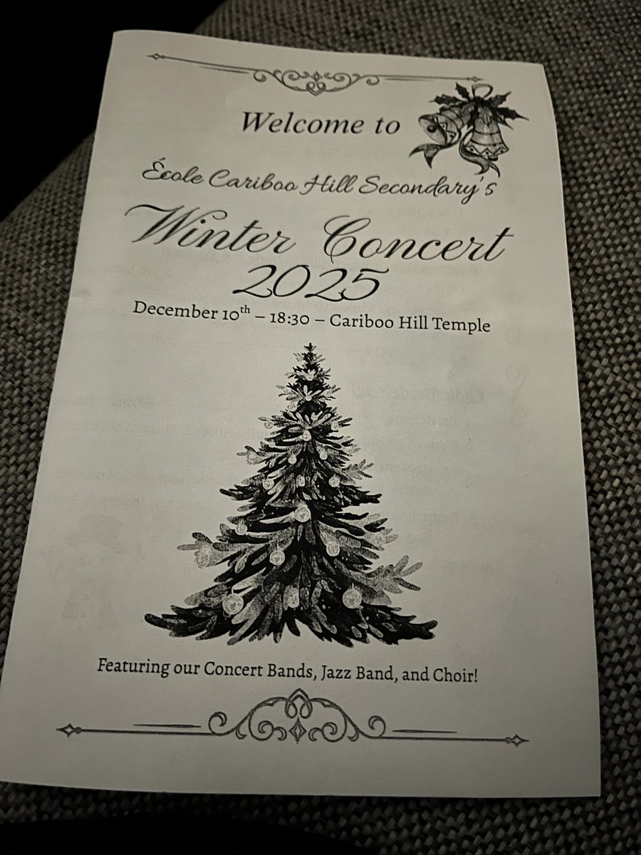 Almost time for our Winter Concert!