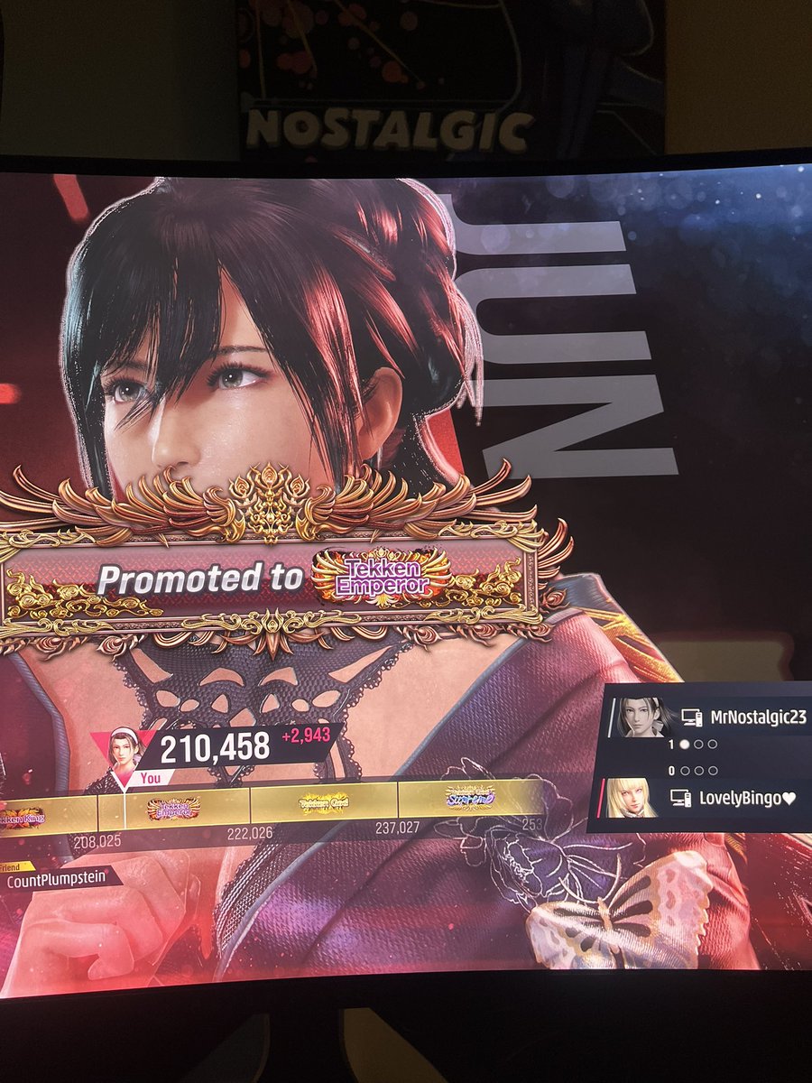 Doesn’t mean much. But I promoted again, wish I had more time to play.