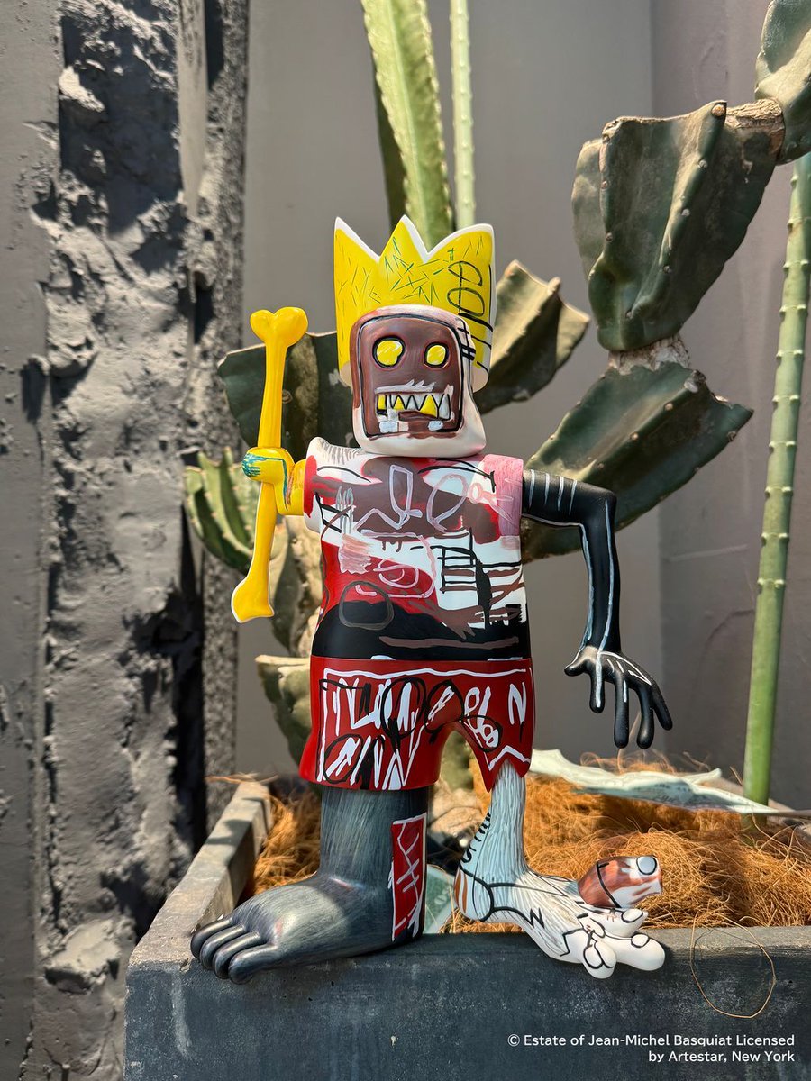 ジャン=ミシェル・バスキア 戦士 Vinyl Collectible Dolls ジャン