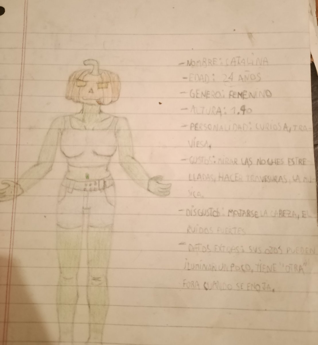 Alexis983097's tweet photo. Bueno después de mucho logre terminarlo... Se que no se ve bien pero intento mejorar...
#oc #traditionalart #tradicional #halloween #fichaoc https://t.co/DECMHEVdIv