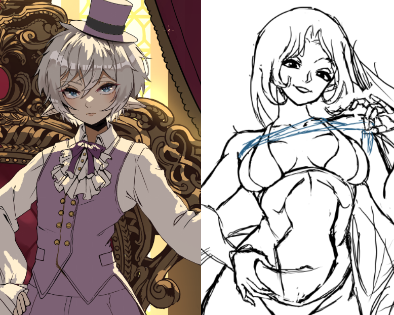 I’ll be finishing some commissions on stream today if you want to see what I’m working on 👀twitch.tv/sandi_icymelon