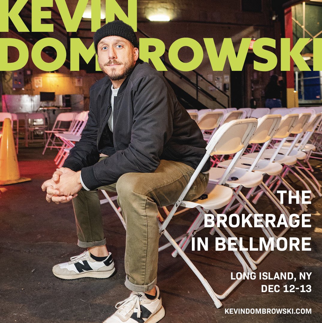 KevinDombrowski's tweet image. I’ll be back at The Brokerage in Bellmore L.I. this wknd - come on out so it doesn’t look like this.

brokerage.govs.com/events/126792