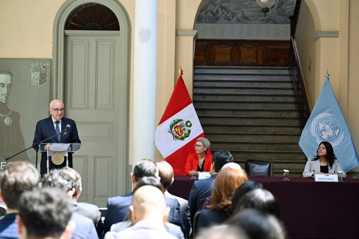#NoticiasTorreTagle | En el Día Internacional de los Derechos Humanos, el vicecanciller Félix Denegri resaltó que la inclusión de las personas con discapacidad fortalece la seguridad, la protección y el bienestar de todas y todos, reconociendo su liderazgo como agentes de cambio.