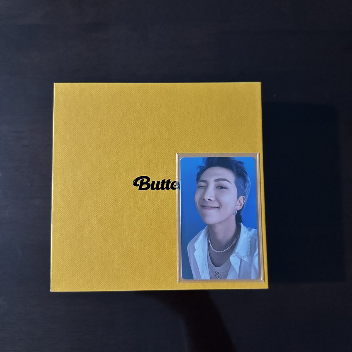 wafflebie's tweet photo. ˗ˋˏ°• #bywaffle┊wts lfb ph •°ˎˊ˗

bts butter album 
    ↳ ₱300
    ↳ complete inclus, x sensi
    ↳ mop: gcash | mod: direct j&amp;t
    ↳ loc: general santos city

dm for more queries! ᵕ̈

#. bangtan unsealed cream yellow version ver namjoon rm photocard https://t.co/UpuPJORb0Q