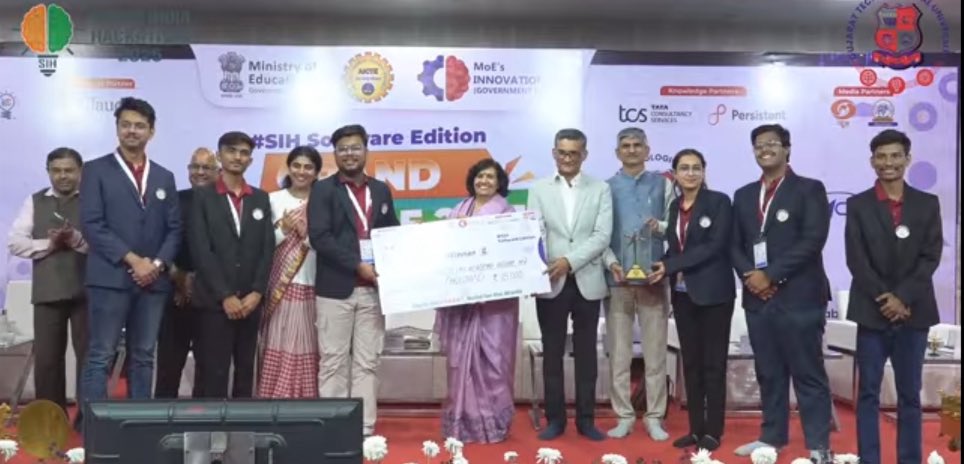 Bagged SIH 2025 -ISRO (MAITRI AI)
overwhelmed 

The comeback