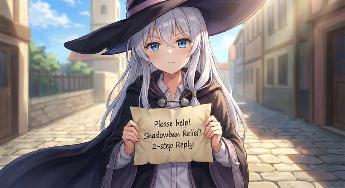 いつもありがとう😊

アカウント状態がまだ戻らず、インプレッション低いままです…  
サポートから問題なし確認済みですが、反映待ちです。

皆さま「2段階リプ」協力お願いします!  
①この投稿にリプ  
②その下に自分にリプ

お手数ですがよろしく🙏(無理せずOK!)

早くAIイラスト投稿したい✨ 