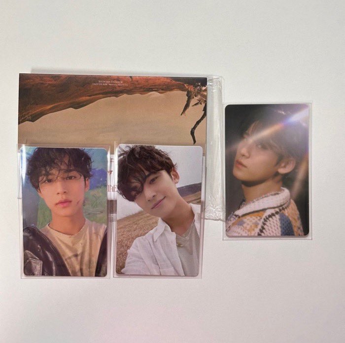 wafflebie's tweet photo. ˗ˋˏ°• #bywaffle┊wts lfb ph •°ˎˊ˗

mingyu &amp; woozi wvs album set
    ↳ ₱350 + lsf 
    ↳ qr = unscanned 
    ↳ mop: gcash | mod: direct j&amp;t
    ↳ loc: general santos city

dm for more queries! ᵕ̈

#. face the sun fts mg sugat seventeen svt wz 17 right here 17rh weverse https://t.co/m2tur9NrF1