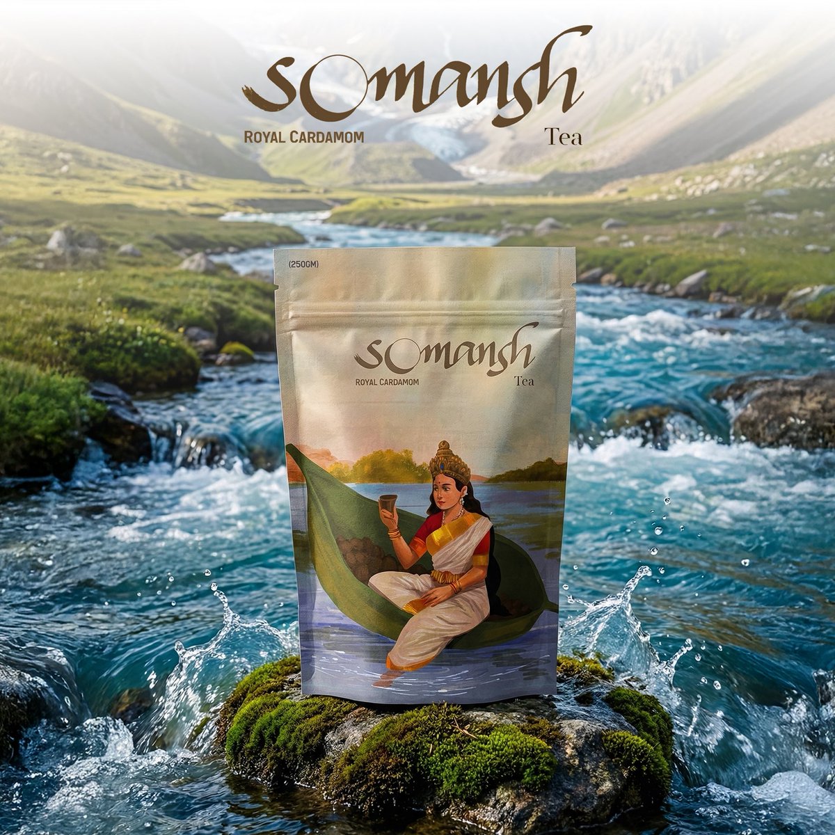 SomanshTea's tweet photo. Flow with the Water Element Blend
Somansh Tea’s Royal Cardamom inspired by the purity and calm strength of Jal Tattva.

Cool the mind.
Soothe the senses.
Flow, don’t force.

Immerse in the serenity of Somansh.

#WaterElement #SomanshTea #RoyalCardamom #chai #tea #morningtea https://t.co/k3eea9vGrb