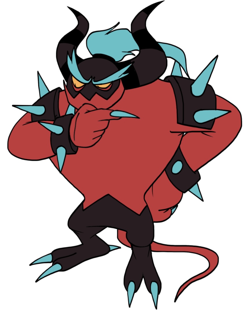 Little Zavok doodle that actually turned out kinda awesome???