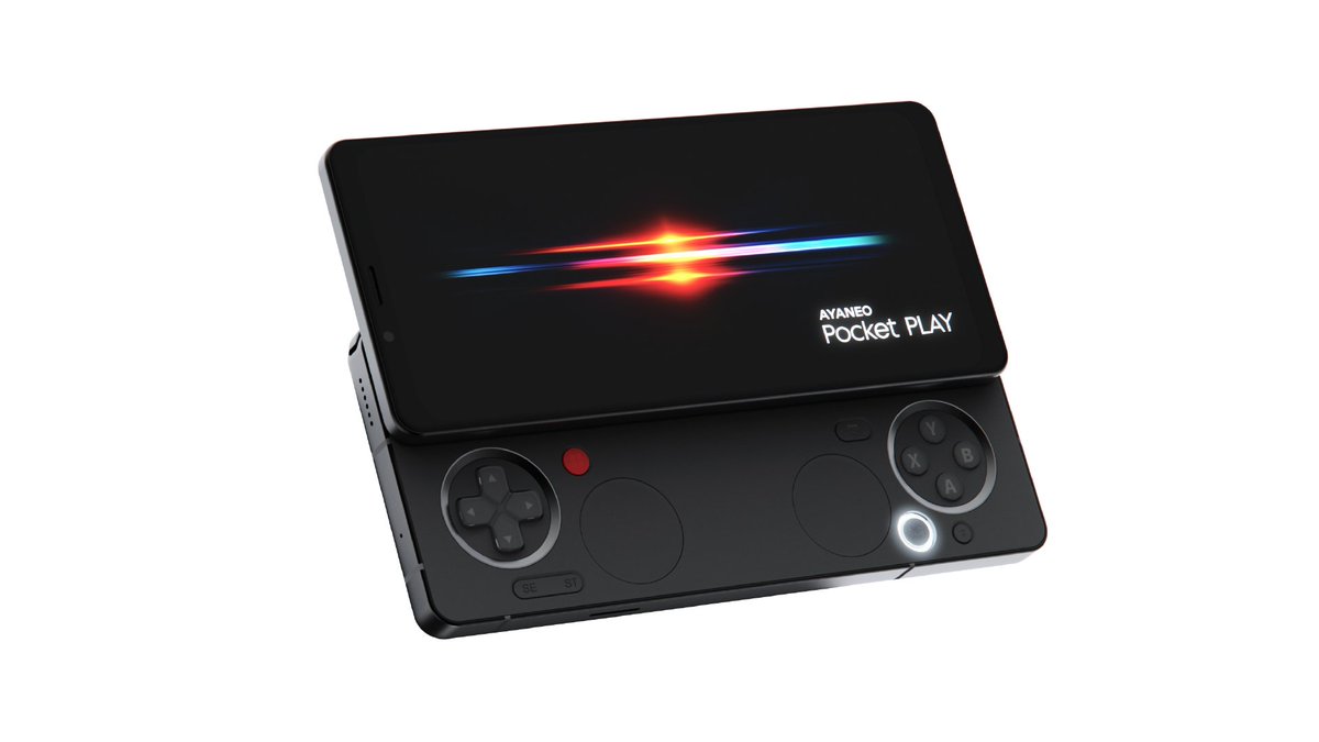 AYANEO__'s tweet photo. AYANEO Pocket PLAY 🔥
A Gaming Phone with the Soul of a Handheld🎮
REMAKE retro, reimagined classics 
Fusion of mobile phone and handheld gaming 
A heartfelt creation born from pure passion Made for gamers 
Register for a chance to get the Early Bird offer https://t.co/Fyq5M2DDtx https://t.co/K5NKtxfZiG