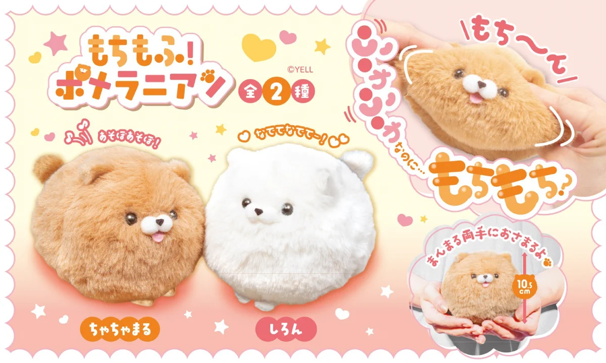 もちもふ！ポメラニアン ぬいぐるみ エール 縁日屋 【プライズ公式】 on X: 