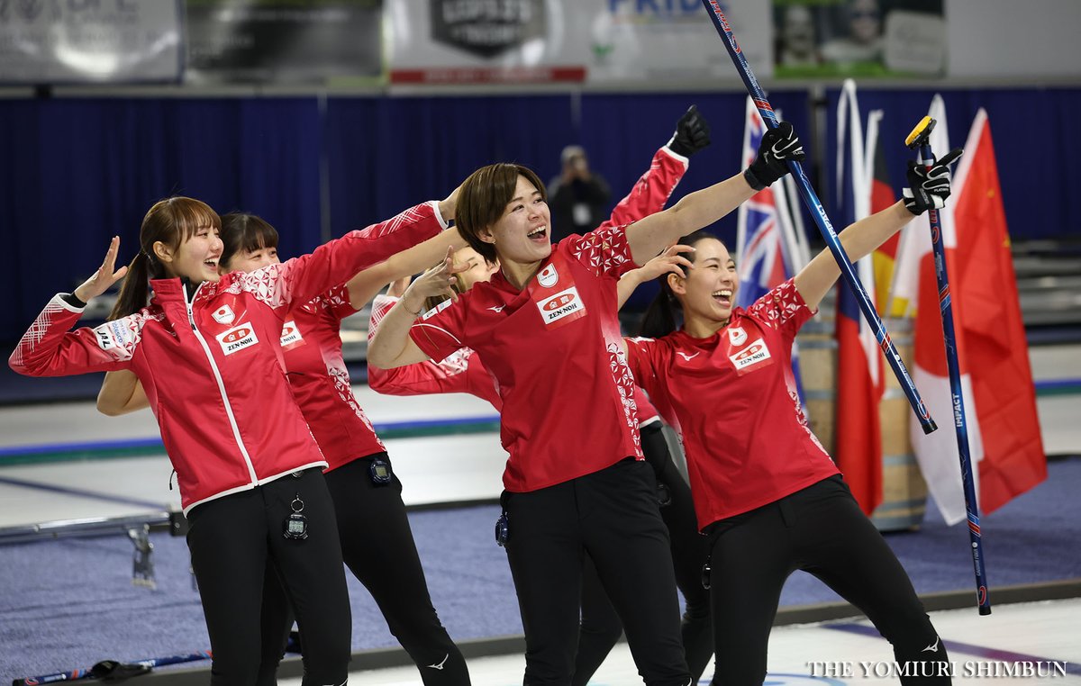 tshashin's tweet photo. カナダのケロウナで行われている #カーリング のミラノ・コルティナオリンピック最終予選で、女子日本代表（#フォルティウス）が決定戦（プレーオフ）第１戦でノルウェーを6-5で破り、日本女子として８大会連続の五輪出場を決めました!!

▽読売新聞オンラインの五輪特集
https://t.co/Vu1HXc0t9B https://t.co/LHrq5Gz93I