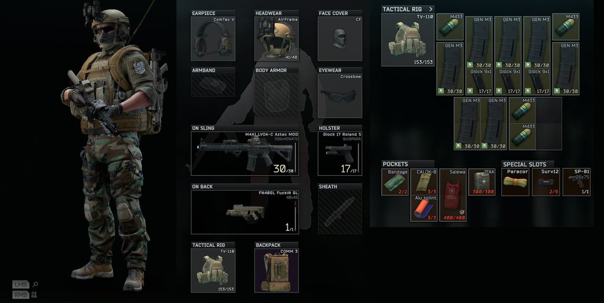 KaptainKrunch97's tweet image. I AM CAG MAN
I DON'T DO packing ammo
I DON'T DO 60+ round mags
I DO LARP
I DO standard infantry fighting load

and if I run out of ammo
I shouldn't have got into the gunfight in the first place

and if I can't pick up scav guns THEN I DIE