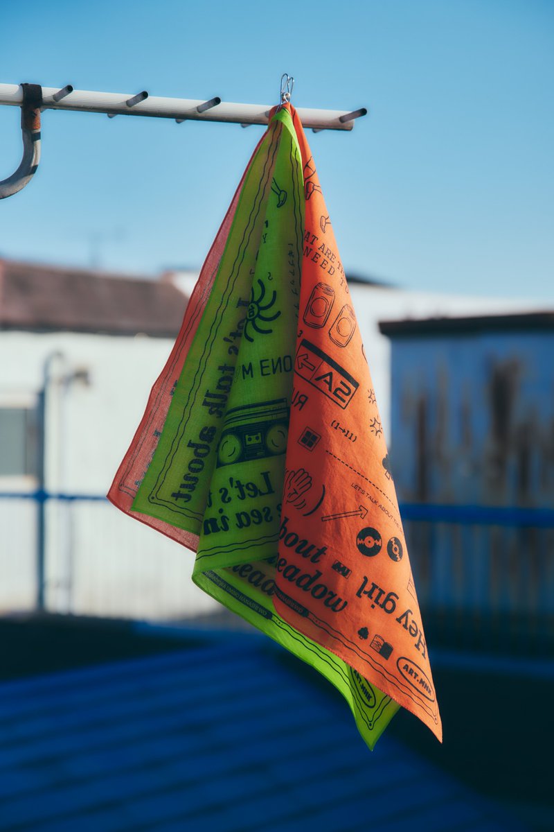 NEW GOODS📢 「ぜんぶのバンダナ」の新色を明日から販売します