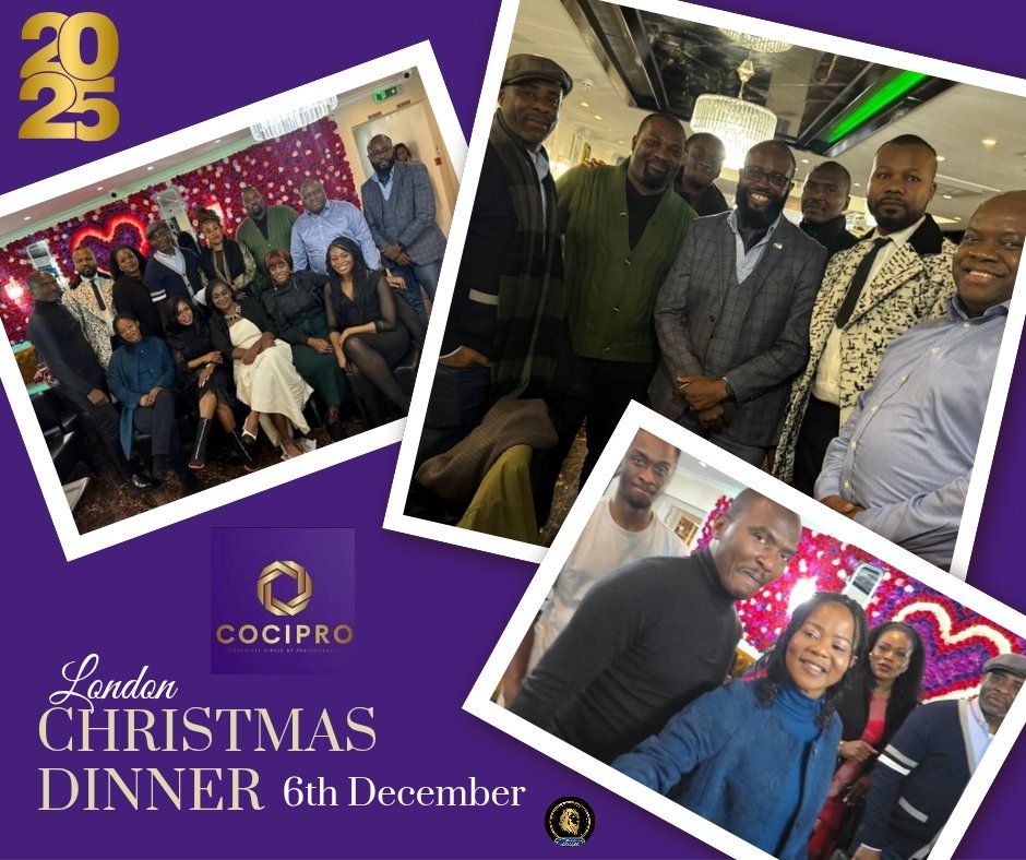 COCIPRO24's tweet photo. COCIPRO CHRISTMAS Dinner La Belle Congolaise Restaurant London 6th December 2025 https://t.co/PcY4lj2QkG