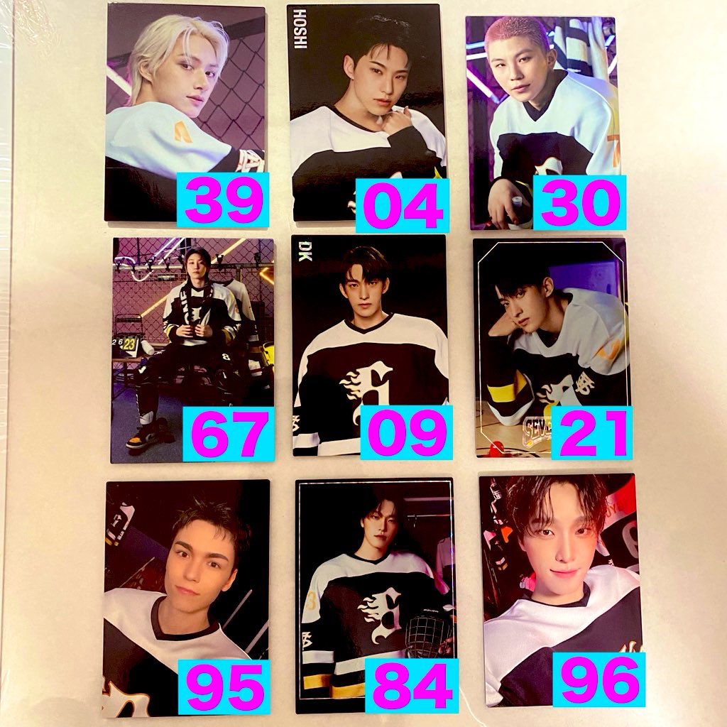 Daegu_catcherry's tweet photo. seventeen home セブチ トレカ 交換

【譲】ジュン ホシ ミンハオ ドギョム バーノン ディノ

【求】🍒エスクプス全て

※12/11東京会場手渡し
※手渡し優先郵送検討🙇‍♀️

検索からもお気軽にお声がけください💎✨ https://t.co/oUajGA6DCi