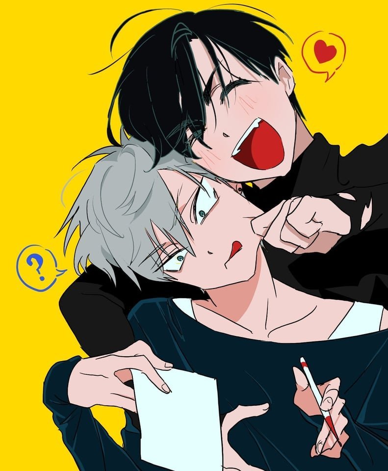 suchine_toki's tweet image. I love how you can easily tell he got cuteness aggression here