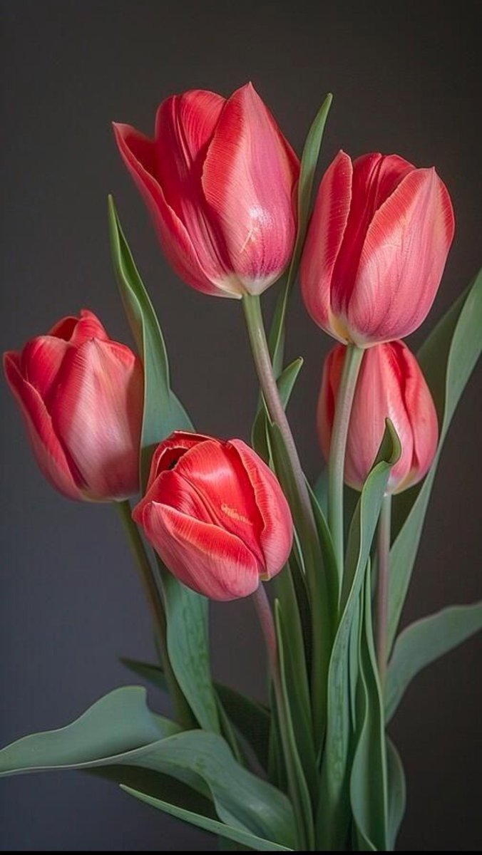 Good morning friends happy Thursday❤️❤️🌿🌲 #tulips