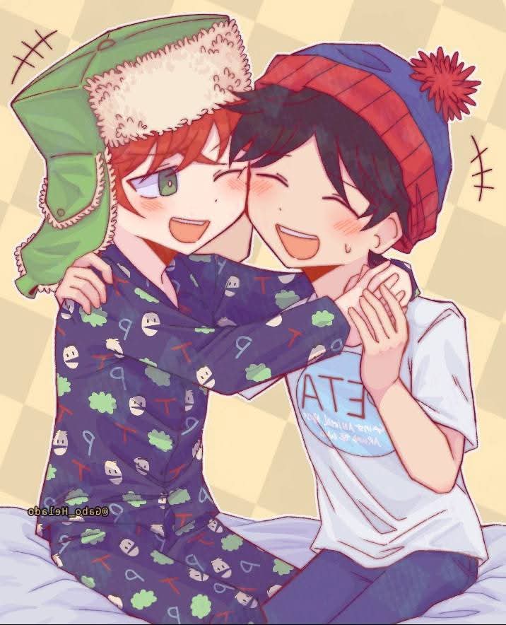 scarbrain9268's tweet photo. This picture is still the greatest one @gabo_helado ever made! Kudos!
🌟🌟🌟🌟🌟 #spstan #spkyle #stanandkyle #stanmarsh #kylebroflovski #petastan #pajamakyle #bffs #hugs #love #broship #brotherfigures #southparkfanart https://t.co/u1Pb2jsclz