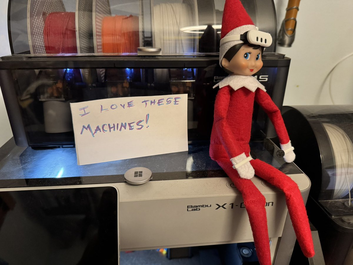 robcanprint's tweet photo. @Polymaker_3D Ours made a Meta Quest 3! https://t.co/IIXLIvf1E2