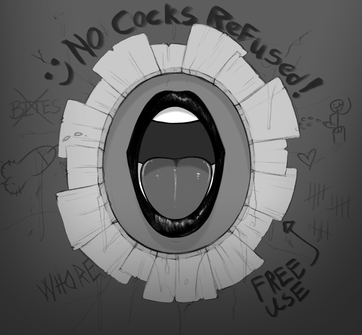 She'll take whatever you put there
