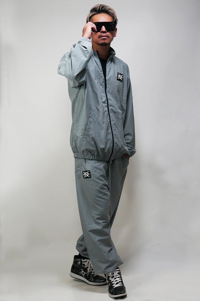 よりスポーティーなセットアップ #ナイロンジャケット #ウインド