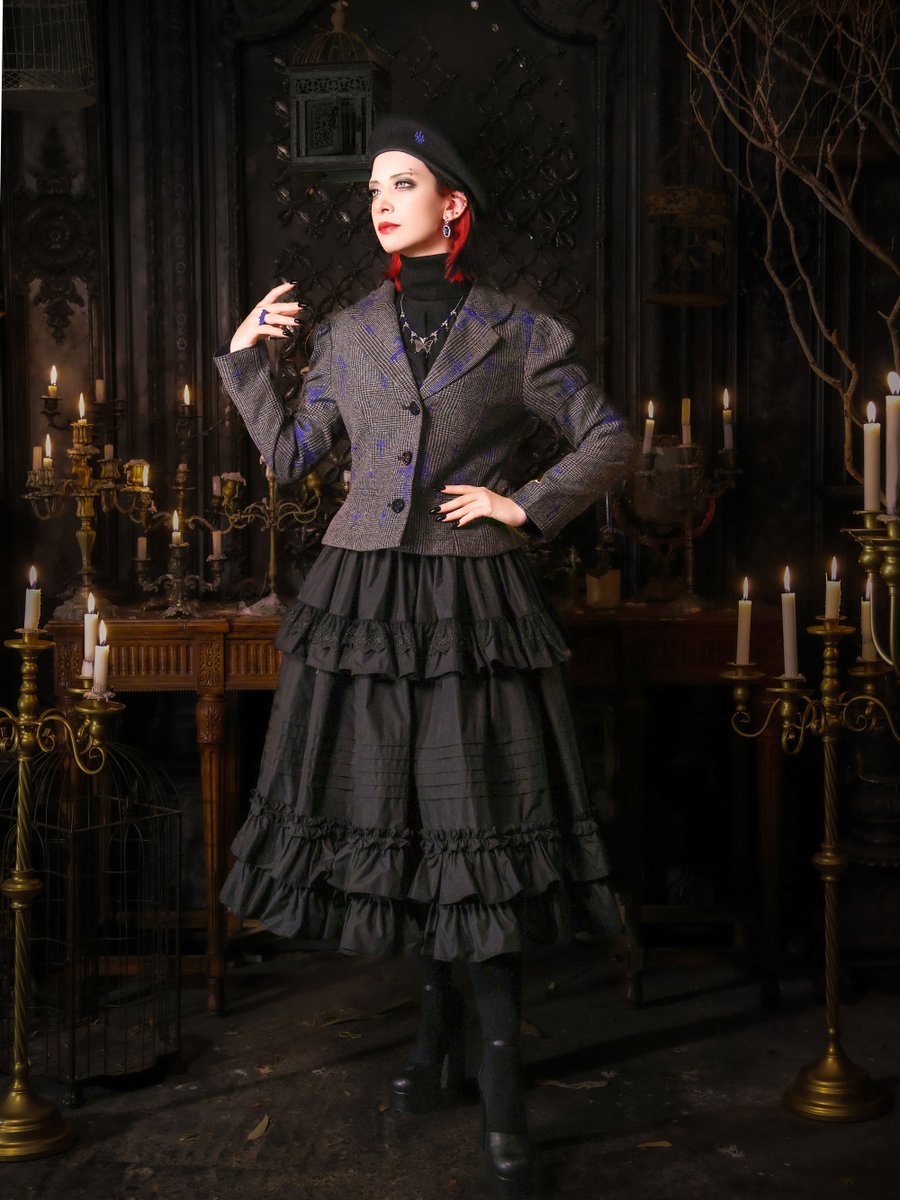 発売中】 ○アンダーロングスカート 28,600 JPY シワになりにくい生地