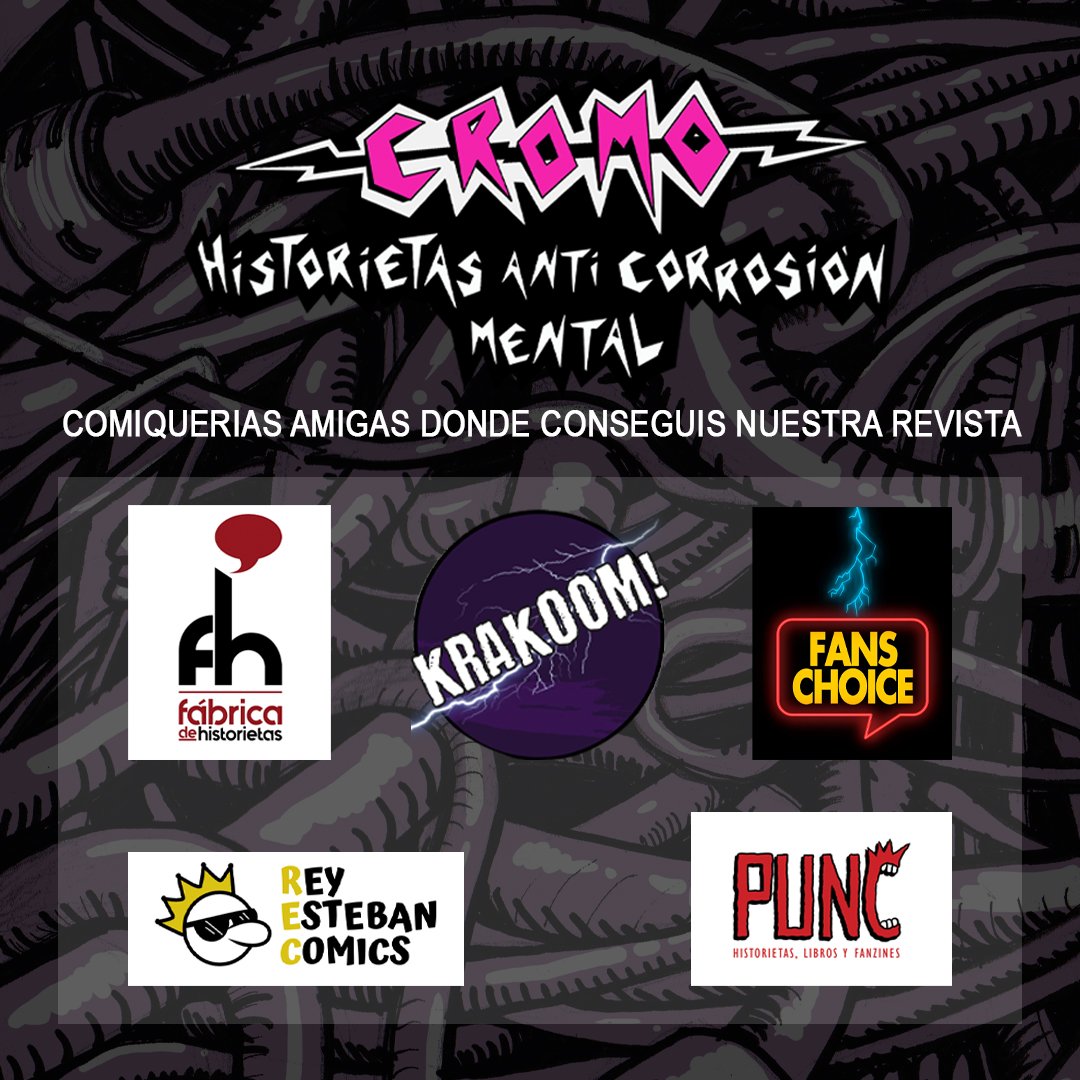 Conseguís Cromo en las siguientes comiquerias amigas ⚡️⚡️⚡️
