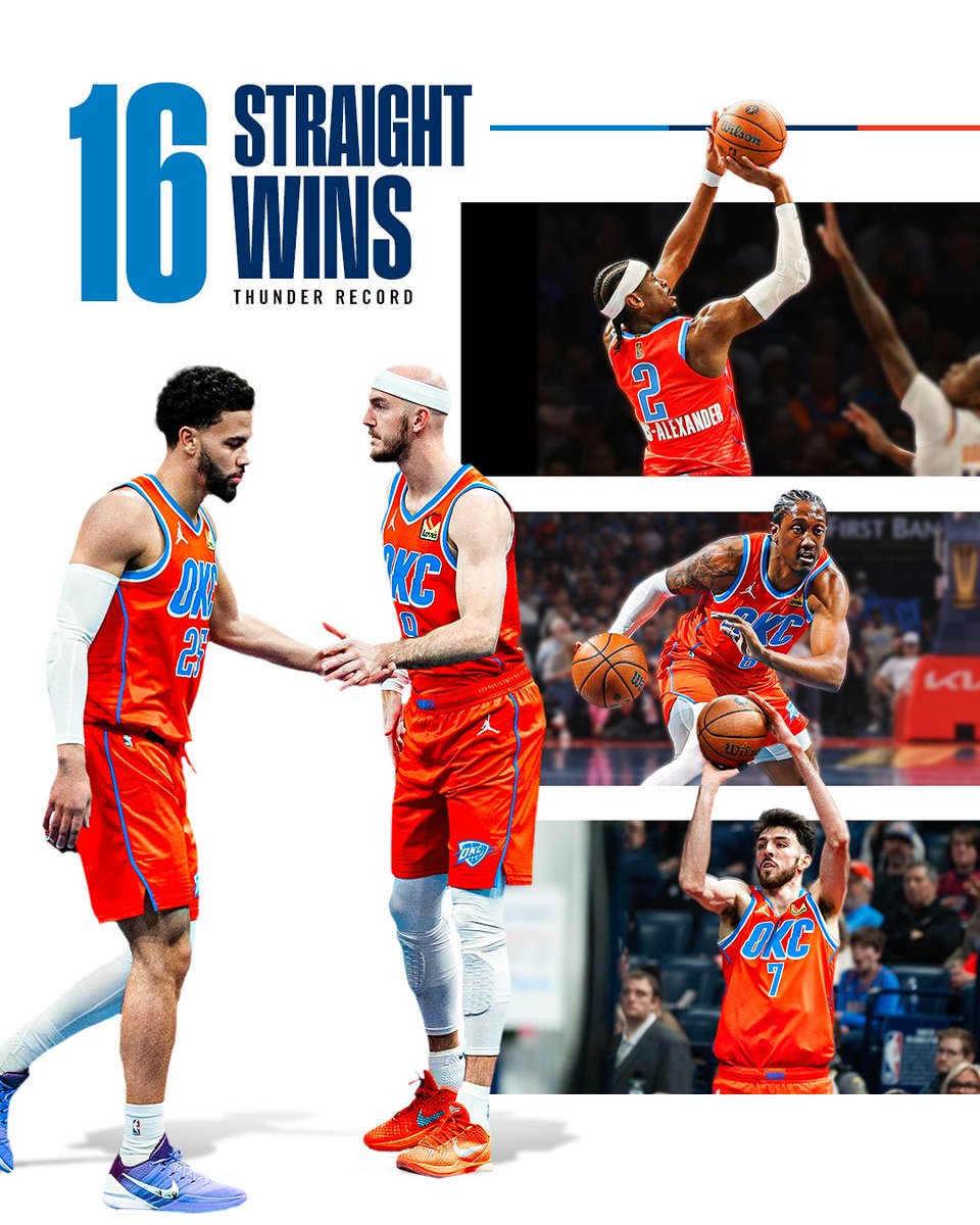 okcthunder's tweet image. Focus stays forward ⚡️