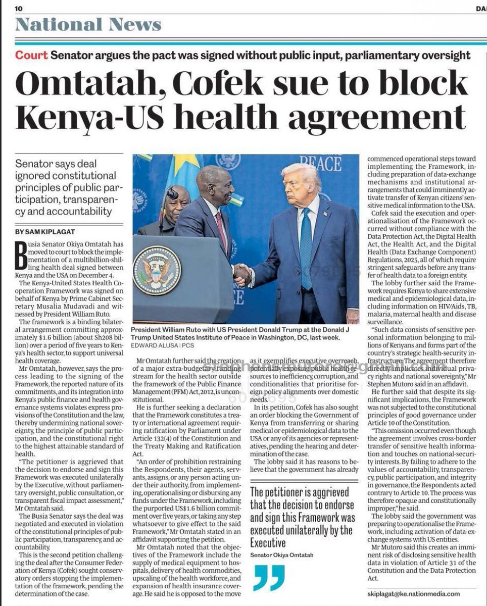 _James041's tweet image. " Ifyou do not fight for our constitution today, we will be forced to fight for our freedom tomorrow," Okiya Omtatah