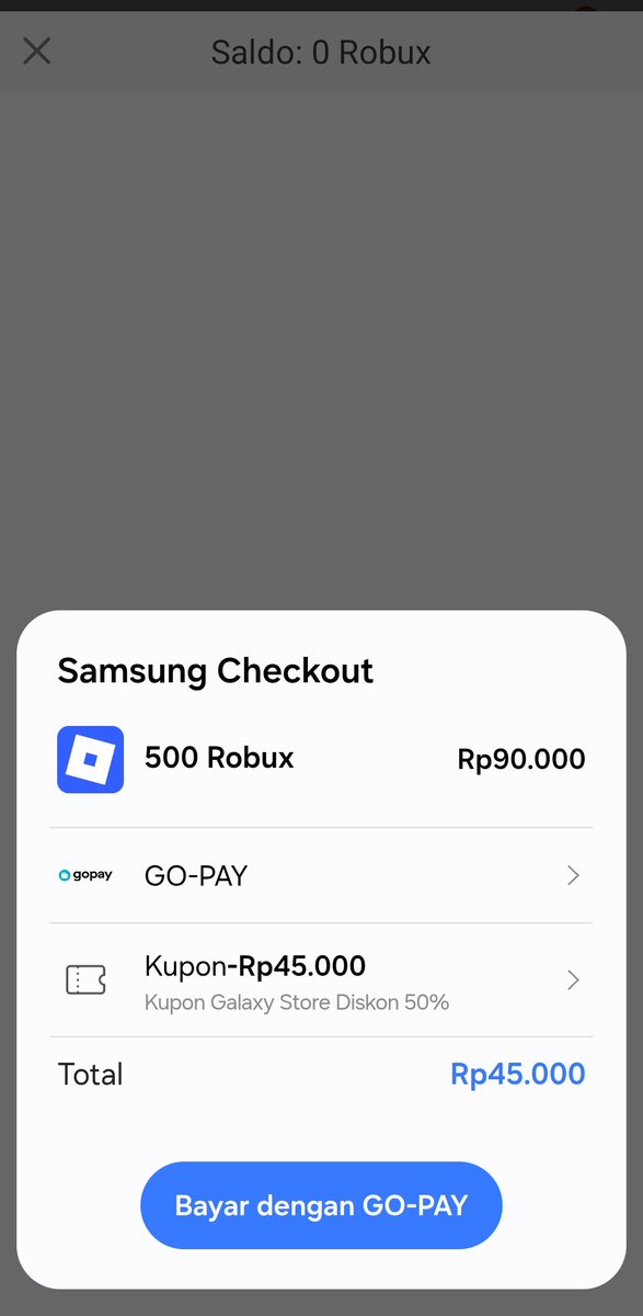 Buat yg gak pake samsung, ada yg mau ambil diskon robux ini gak? Sisa 6 harian.. sayang aja gitu, kalau mau di loginin seng, intinya percaya aja