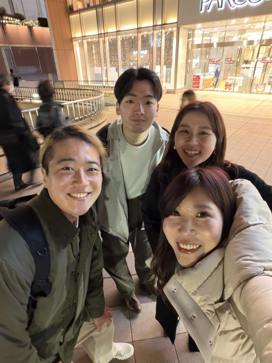 【仙台で登壇したよ】
Atomica嶋田さん(<a href="/milare_key/">嶋田 瑞生 | ATOMica Inc. Co-CEO</a>)のご縁で仙台のスタートアップイベントに登壇させて頂き、現地の学生さんや起業を志す方々に沢山刺激を頂きました！中には"感動したので駅までもう少し話したいです！"と仙台駅までお見送りしてくれる学生さんも🥹SHEを全国東北にも広げていくぞー！