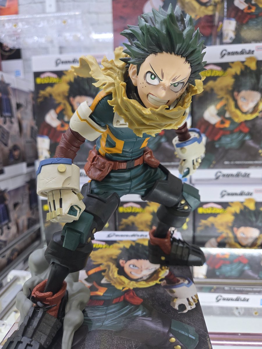 🕹️プライズ新入荷︎🌟 #僕のヒーローアカデミア Grandista -MIDORIYA
