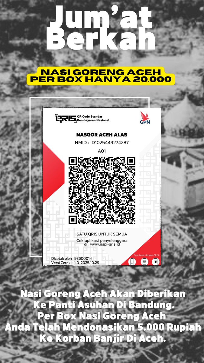 Bismillah.
Open Jum’at Berkah buat minggu ini. Bagi yang mau ikut berpartisipasi boleh yuk 🖤🤗
Semoga Allah lancarkan rezeki dan segala urusan kalian. Aamiin 😇