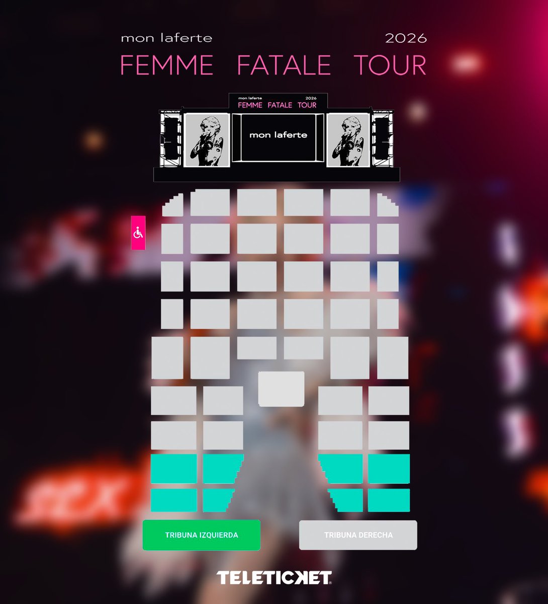 El Femme Fatale Tour de <a href="/monlaferte/">Mon Laferte</a> aterriza en 🇵🇪 Lima, Perú este 23 de mayo de 2026 en Costa 21. 

A menos de una semana de iniciada la venta, el éxito es arrasador y el SOLD OUT está a la vuelta de la esquina.

🎫 Últimos Boletos en teleticket.com.pe