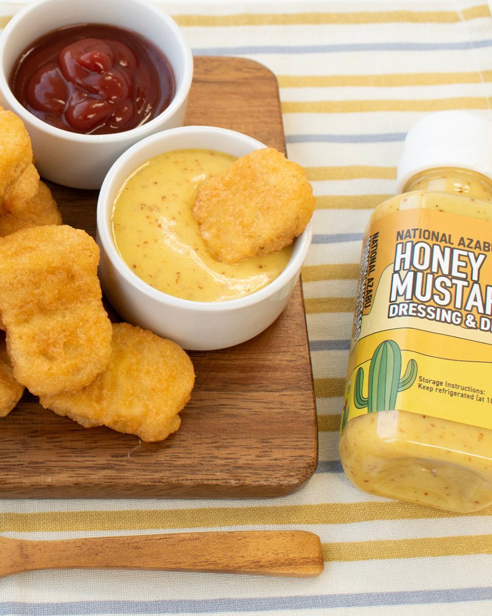 ハニーマスタード ドレッシング＆ディップ🐝 マスタードの酸味と