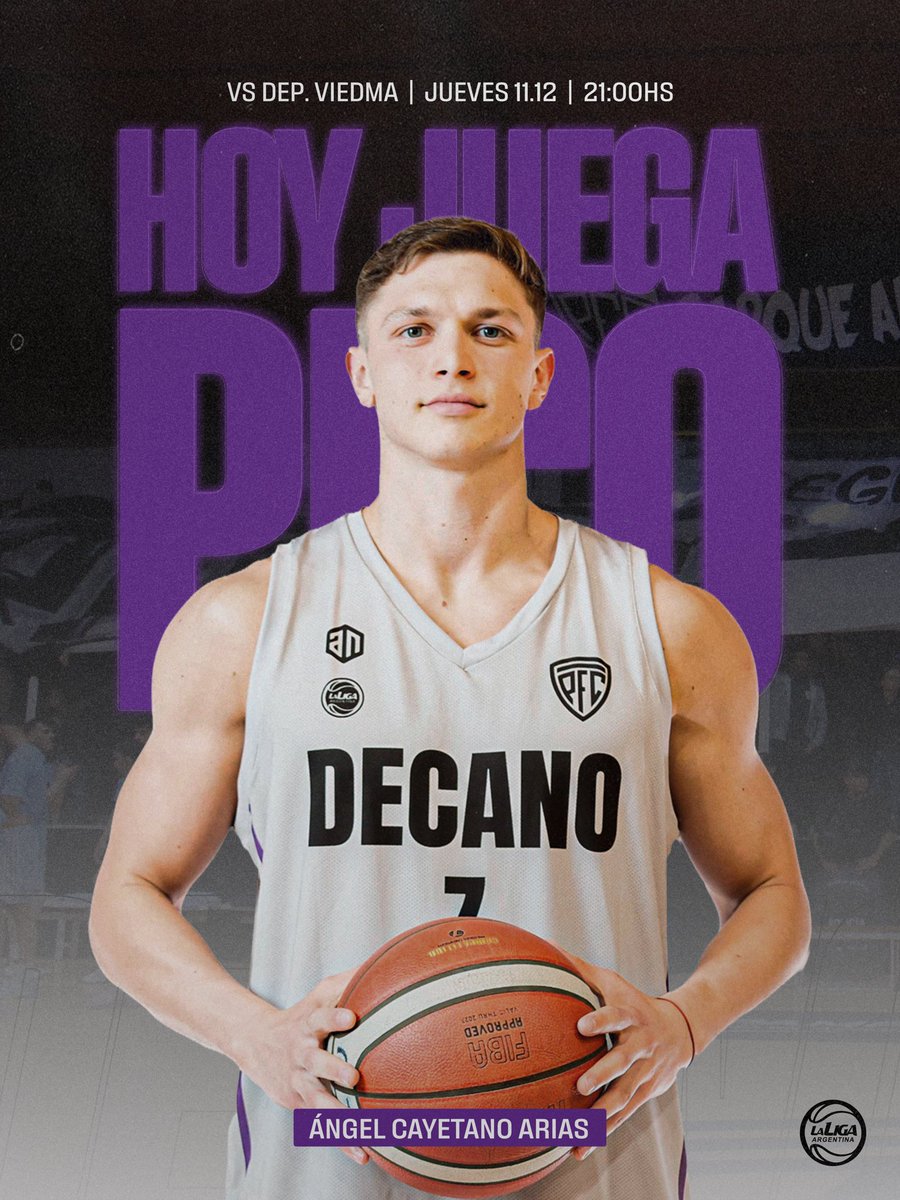 🏀 ¡𝗛𝗢𝗬 𝗝𝗨𝗘𝗚𝗔 𝗣𝗜𝗖𝗢! 🖤🤍🖤

#DalePico ⚫️⚪️⚫️
#LaLigaArgentina 🏀