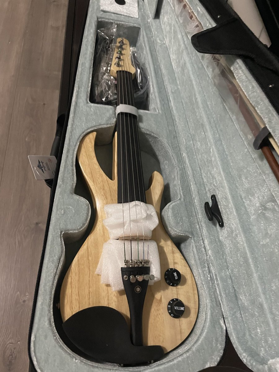 ThRedBlade's tweet image. Proud owner of a 5 string electric violin

I have no idea how to play it but hopefully I’ll learn a bit over break 😂