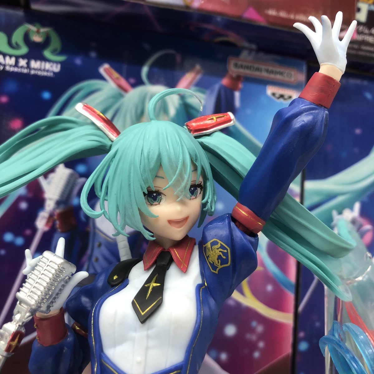 プライズ】 本日の新景品です！ 『ガンダム 45周年 × 初音ミク