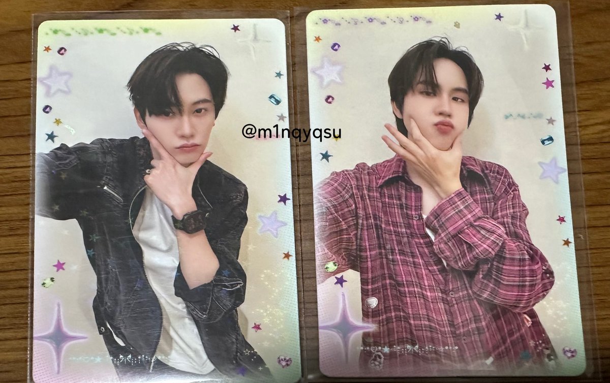 譲っていただいたBounPremのトレカが届いた！可愛いすぎる❤️🩵 譲っ