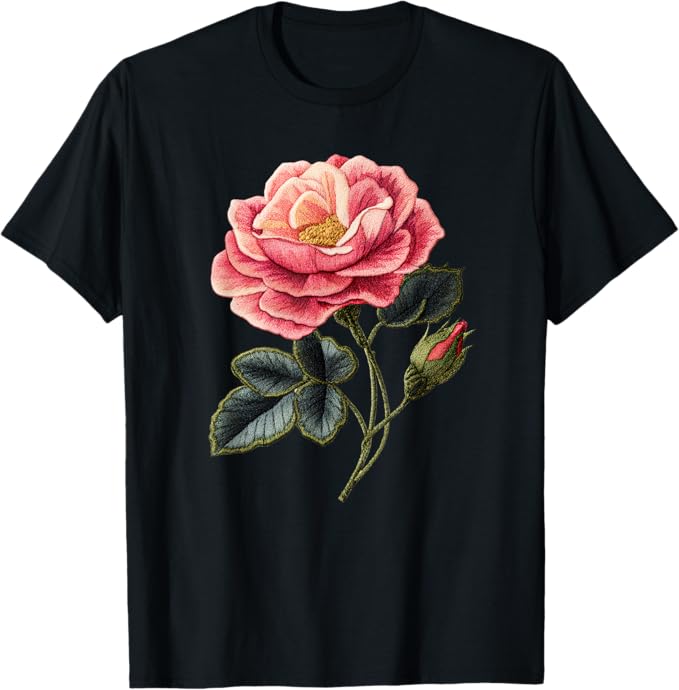 ArtArt45776940's tweet image. Pink Rose faux embroidery just went live on Amazon! 🌸 Textured petals that pop on black hoodies. $18.99 + free Prime ship   Grab it: a.co/d/cd26HKP 

#Cottagecore #EmbroideryArt #PinkRose #FloralTee #AmazonFinds #RoseLovers