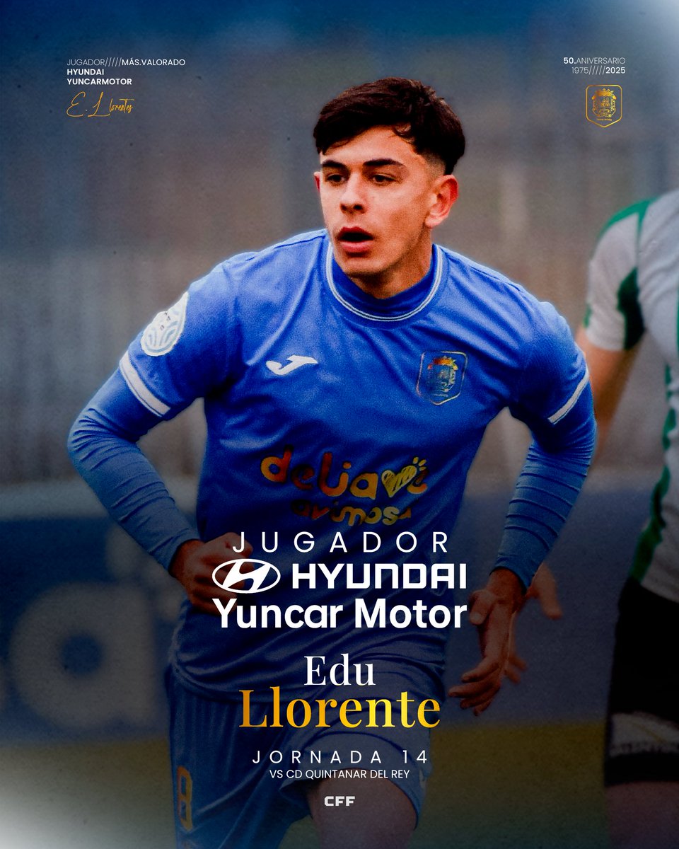 ¡Potencia, entrega y un rendimiento impecable! 💥⚽
¡Edu Llorente se lleva el Jugador Hyundai Yuncar Motor!